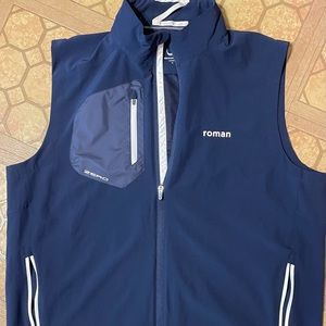 Zero Restriction Men’s Golf Vest XL Navy. This is like new!
